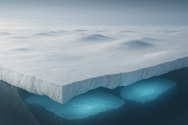 85 neue subglaziale Seen unter der Antarktis entdeckt