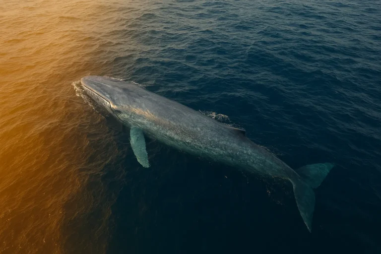 Die längste Reise einer Blauwalmutter