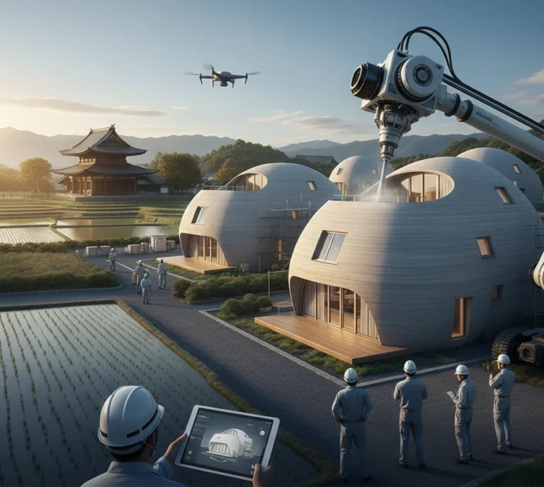 Häuser aus dem 3D-Drucker in Japan